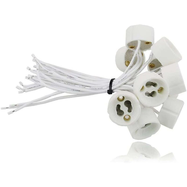 Gu10 Socket For LED And Halogen, 20 Pieces [Energy Class A].