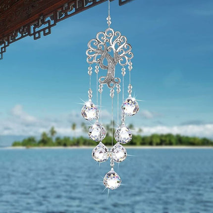 Crystal Suncatcher, Window Prism, Suncatcher, Hanging Sun Catcher For Home, Garden, Crystal Lamp, Curtain Pendant,.