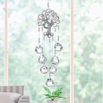 Crystal Suncatcher, Window Prism, Suncatcher, Hanging Sun Catcher For Home, Garden, Crystal Lamp, Curtain Pendant,.