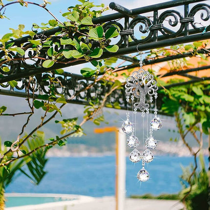 Crystal Suncatcher, Window Prism, Suncatcher, Hanging Sun Catcher For Home, Garden, Crystal Lamp, Curtain Pendant,.