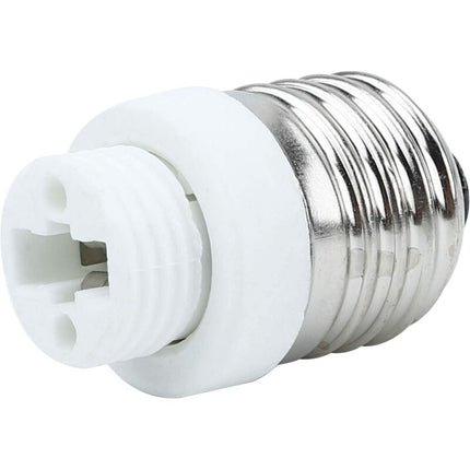4X Lamp Socket Adapter E27 To G9 In White - 4 pcs Set Reformatting Converters For Lamp Sockets For Incandescent, LED,.
