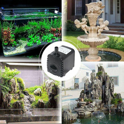 Submersible Water Pump, 600L/H 8W Water Pump, For Aquarium Tabletop Fountains, Pond Water Gardens And Hydroponic.