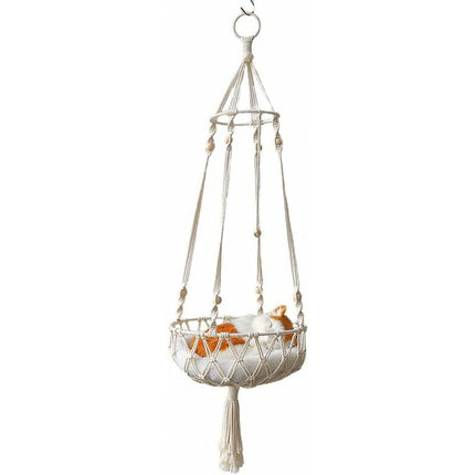 Hanging Cat Hammock - Indoor Cat Bed Cat Swing Nest Gifts For Cat Lovers.