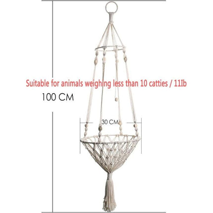 Hanging Cat Hammock - Indoor Cat Bed Cat Swing Nest Gifts For Cat Lovers.