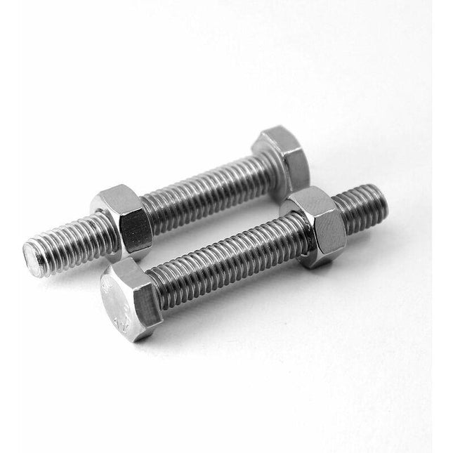 M8 X 50Mm 10 pcs 304 Stainless Steel Hexagon Socket Head Cap Bolts Outside Corner Hexagon Screw,Hex Bolts And Nuts Set.