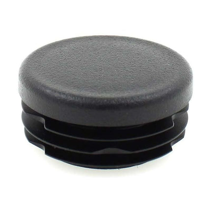 16 Pieces - ROund Ribbed End Caps For Tubular Furniture Legs, Tables & Chairs (30Mm) By [Energy Class A].