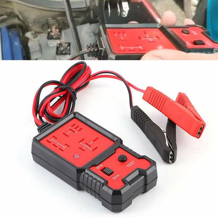 Automotive Relay Tester, 12V Electronic Automotive Relay Tester Auto Car Diagnostic Battery Checker Tool.