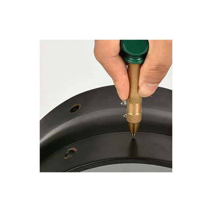 5" Automatic Center Punch Stainless Steel With Adjustable Stroke, Determines Drilling Position For Steel, Wood, Plastic.