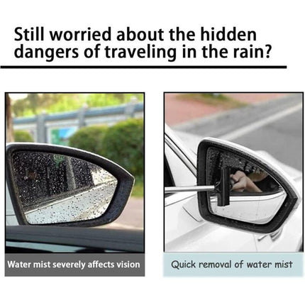 Professional Car Window Squeegee, Retractable Rearview Mirror Wiper, Expansion Length Is Up To 98Cm.