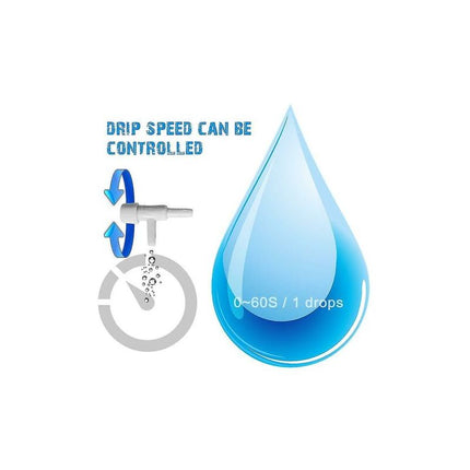 Drip Bottle, Automatic Plant Waterer, Drip Irrigation With Control Valve For Garden, Home, Indoor, Outdoor（12Pc）.