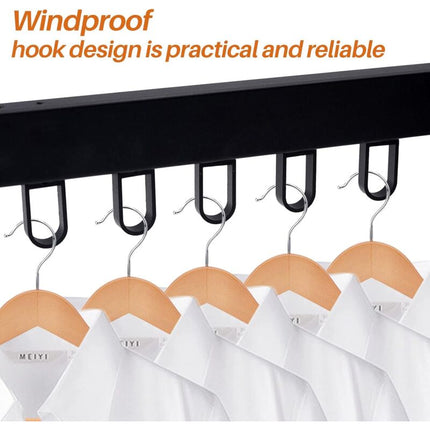 3 Tier Extendable Wall Mounted Clothes Drying Rack For Balcony And Bathroom Black Foldable Wall Mounted.