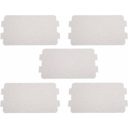 5 pcs Microwave Plate Sheet Replacement Microwave Oven Mica Plate Sheet Microwave Waveguide Cover Repair Accessory.