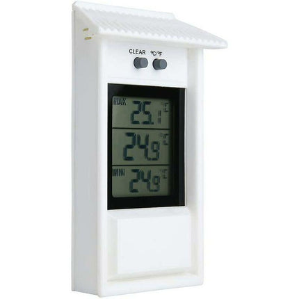 Weatherproof Digital Thermometer, Classic Design, Accurate Measurement For Indoor Or Outdoor, Suitable For Garden,.