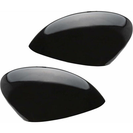 Rearview Mirror Cover Cap For Fiesta Mk7 2009-2017 Gloss Black.