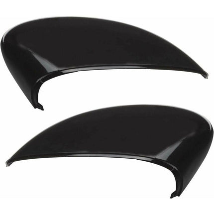 Rearview Mirror Cover Cap For Fiesta Mk7 2009-2017 Gloss Black.