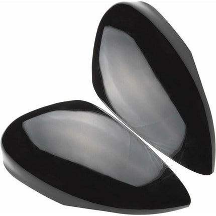 Rearview Mirror Cover Cap For Fiesta Mk7 2009-2017 Gloss Black.