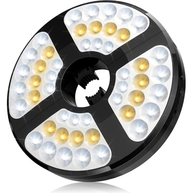 48 LED Rechargeable Umbrella Light, With 3 Lighting Modes 72 Hours Adjustable Cordless Light For Garden Patio Umbrella.