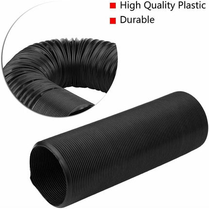 Car Air Intake Hose, 76Mm Universal Car Modified Air Intake Flexible Expansion Pipe Ducting Plastic Hose(76Mm) For.