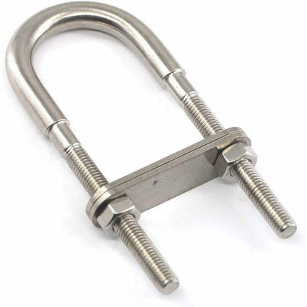 M6X90 304 Stainless Steel U Bolt (2 pcs).