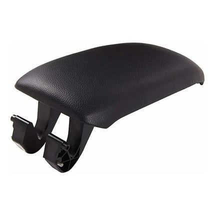 Center Armrest Lid With Base Plate, For A3 8P / A5 2003-2013, Black Leather, Oe: 8P0864245P.