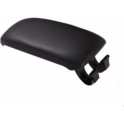 Center Armrest Lid With Base Plate, For A3 8P / A5 2003-2013, Black Leather, Oe: 8P0864245P.