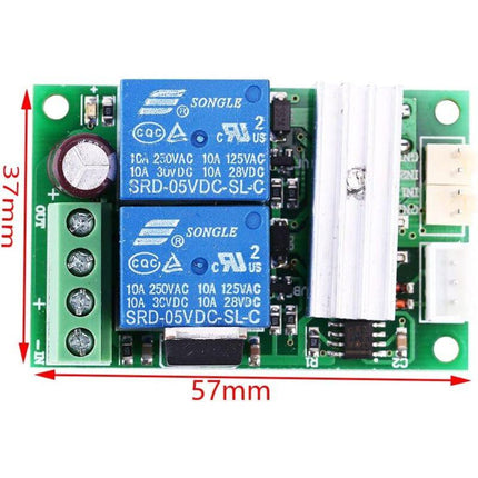 Speed Regulator 12V,Dc Motor Speed Controller (Pwm) Adjustable Reversible Switch Dc Speed, 6V 12V 24V Dc Motor Inverter.