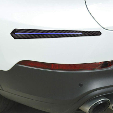 2 pcs Car Bumper Protector Strips, Universal Car Sticker Bumper Protection Front Rear Edge Anti-Collision Strip.