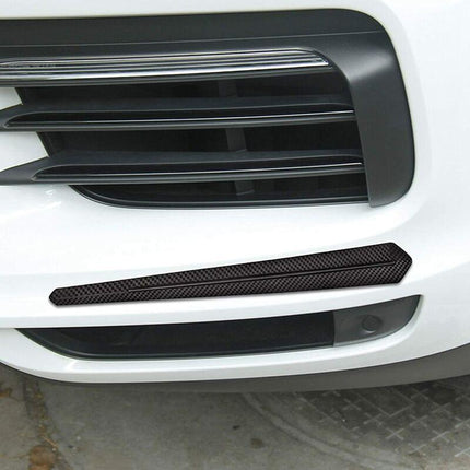 2 pcs Car Bumper Protector Strips, Universal Car Sticker Bumper Protection Front Rear Edge Anti-Collision Strip.