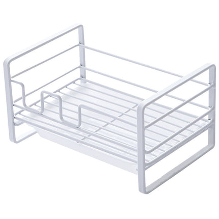 Sink Caddy With Removable Tray, Kitchen Sink Organizer, White.