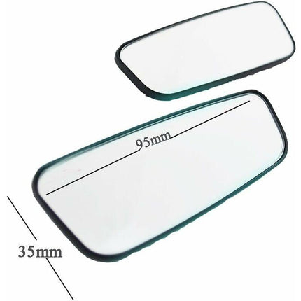 360° ROtate Blind Spot Mirror,Adjustable Wide Angle Rearview Mirror Hd Glass Convex Side View Mirror For Car.