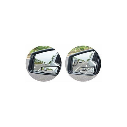 360° ROtate Blind Spot Mirror,Adjustable Wide Angle Rearview Mirror Hd Glass Convex Side View Mirror For Car.