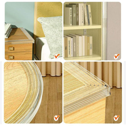 5 Meters Table Corner Protection Strip, Transparent Furniture Corner Protector, Pre-Adhesive Edge Protector For Tables,.