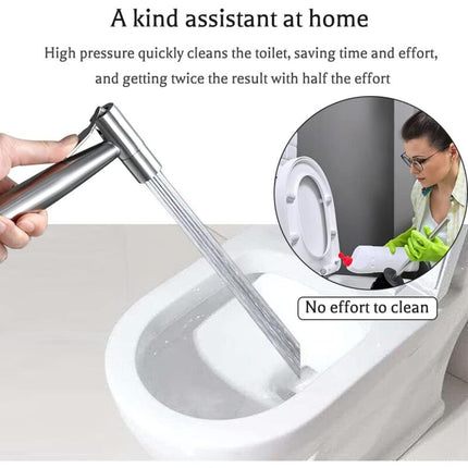 Toilet Sprayer, Stainless Steel Toilet Sprayer Kit, Adjustable Water Pressure Toilet Sprayer, Bidet Sprayer For.