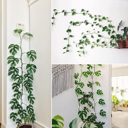 100 pcs Climbing Plant Support Clip, Wall Plant Clip, Vine Wall Clip, Clip For Climbing Plants -White.