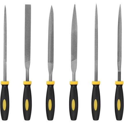 6 Pieces File Set, Files And Rasps, Needle Files, Diamond Rasp Files For Wood/Metal/Workshop/Plastics Repair.