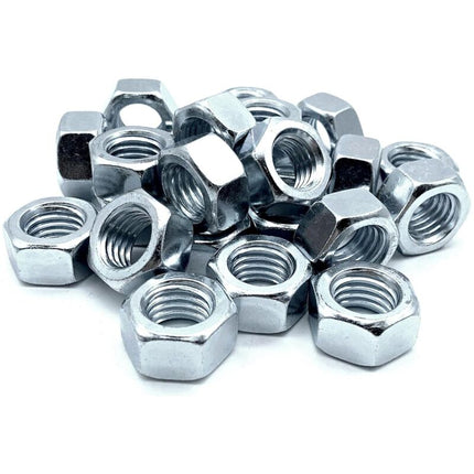 Nut 50 Hexagonal Nut M6 5Mm X 10Mm Galvanized Steel Din 934 Nut M6 For Bolts And Nuts, Coupling Elements, Adjustment.