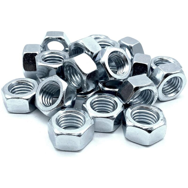 Nut 50 Hexagonal Nut M6 5Mm X 10Mm Galvanized Steel Din 934 Nut M6 For Bolts And Nuts, Coupling Elements, Adjustment.