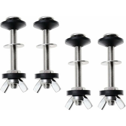 Toilet Tank Bolts And Washers, 4 Pack Toilet Bolts, Stainless Steel Washing Tool Accessories For Split Toilets.