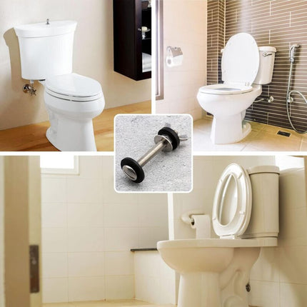 Toilet Tank Bolts And Washers, 4 Pack Toilet Bolts, Stainless Steel Washing Tool Accessories For Split Toilets.