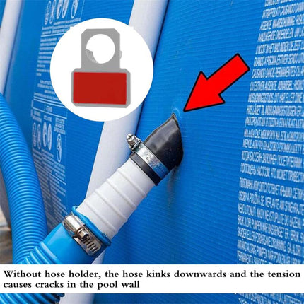 2 Pack Pool Hose Holders - Pool Hose Accessories With Anti-Puncture, Anti-Tear, Anti-Strain (30-37Mm).