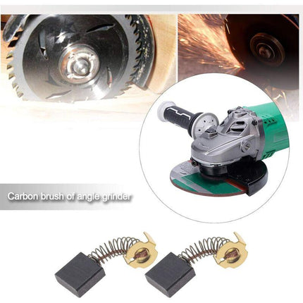 Pair Carbon Brushes 999044 Angle Grinder Brushes 7X17Mm Compatible With Hitachi G18Se2 G18Sr G23Sc2 G23Sr G23Sf.