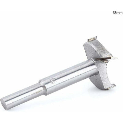 Forstner Wood Drill Bit Cemented Carbide Forstner Bits Flat Hole Saw Drilling Tool (35Mm).