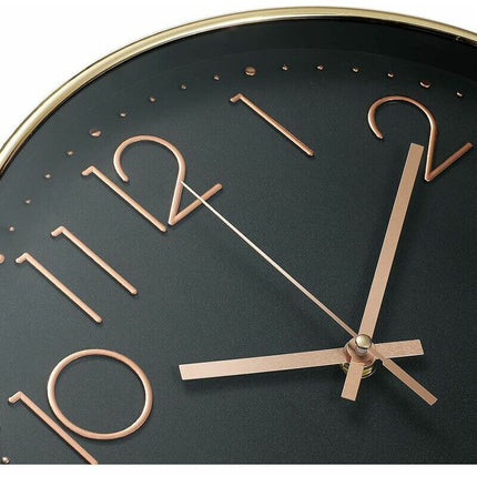 12 Inch Silent Non Ticking Wall Clock Modern Battery Operated Wall Clock Easy To Read Decor For Kitchen, Home, Living.