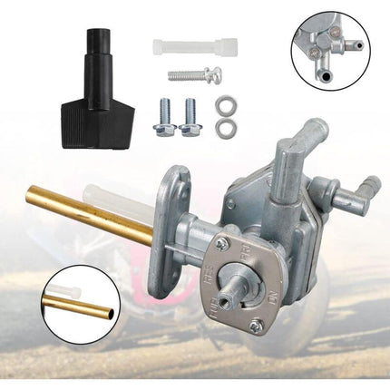 Aluminum Fuel Tap Petcock Fuel Valve Direct Replacement Aftermarket Part For Suzuki Gsf600 Gsf1200 44300-26E00, High.