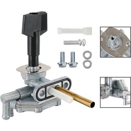 Aluminum Fuel Tap Petcock Fuel Valve Direct Replacement Aftermarket Part For Suzuki Gsf600 Gsf1200 44300-26E00, High.