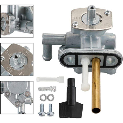 Aluminum Fuel Tap Petcock Fuel Valve Direct Replacement Aftermarket Part For Suzuki Gsf600 Gsf1200 44300-26E00, High.