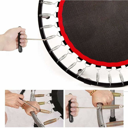 Trampoline Spring Pull Tool T-Hook, Trampoline Tools Metal Tent Stake Puller For T-Hook, Hand Tool T-Hook Adjustment.