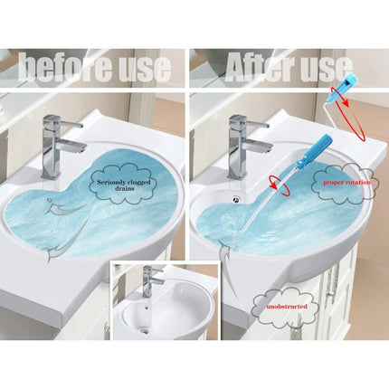 Drain Cleaning Spiral - 3M X 6Mm - Spiral - Drain Unblocker - With Piercing Tip - Drain Snake - Extra Fine - Spiral -.