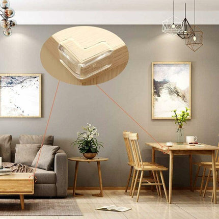 20 pcs Table Corner Protector, Table And Furniture Corner Protection, Transparent Corner Protector For Baby Safety Home.