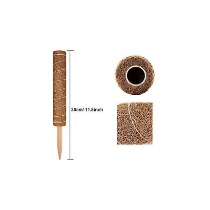 2 pcs Plant Stake, Coco Stake, Coco Pole, Coco Stick For Home Garden Climbing Plants Plant Support Extension.